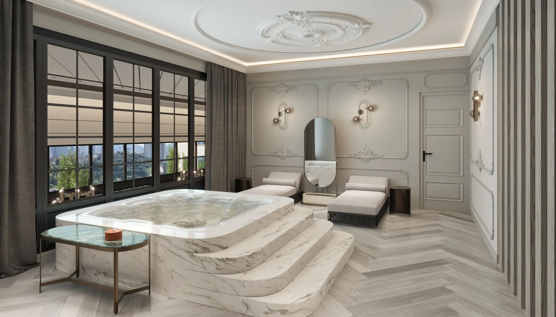 Maison Furnished by ELIE SAAB con interiores de la firma libanesa en Bosque Real, Huixquilucan — foto 21