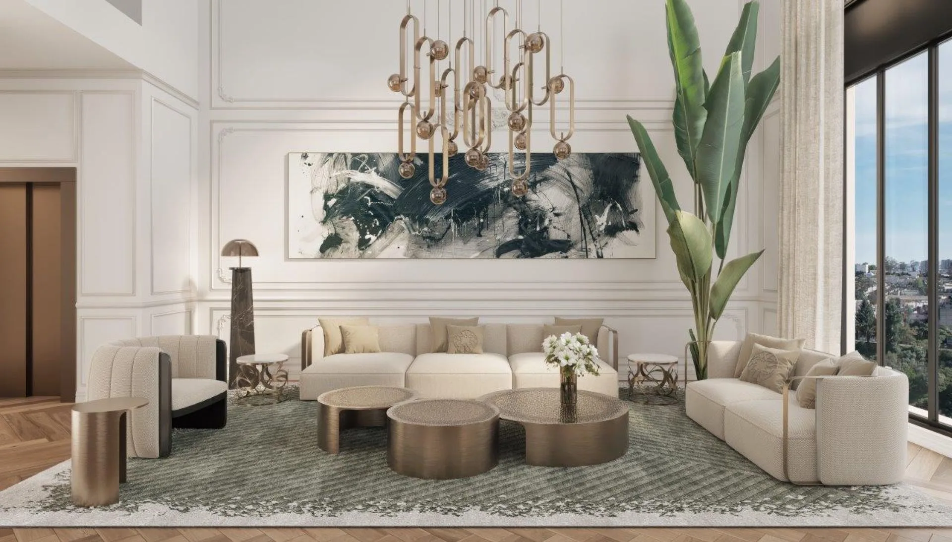 Maison Furnished by ELIE SAAB con interiores de la firma libanesa en Bosque Real, Huixquilucan — foto 18