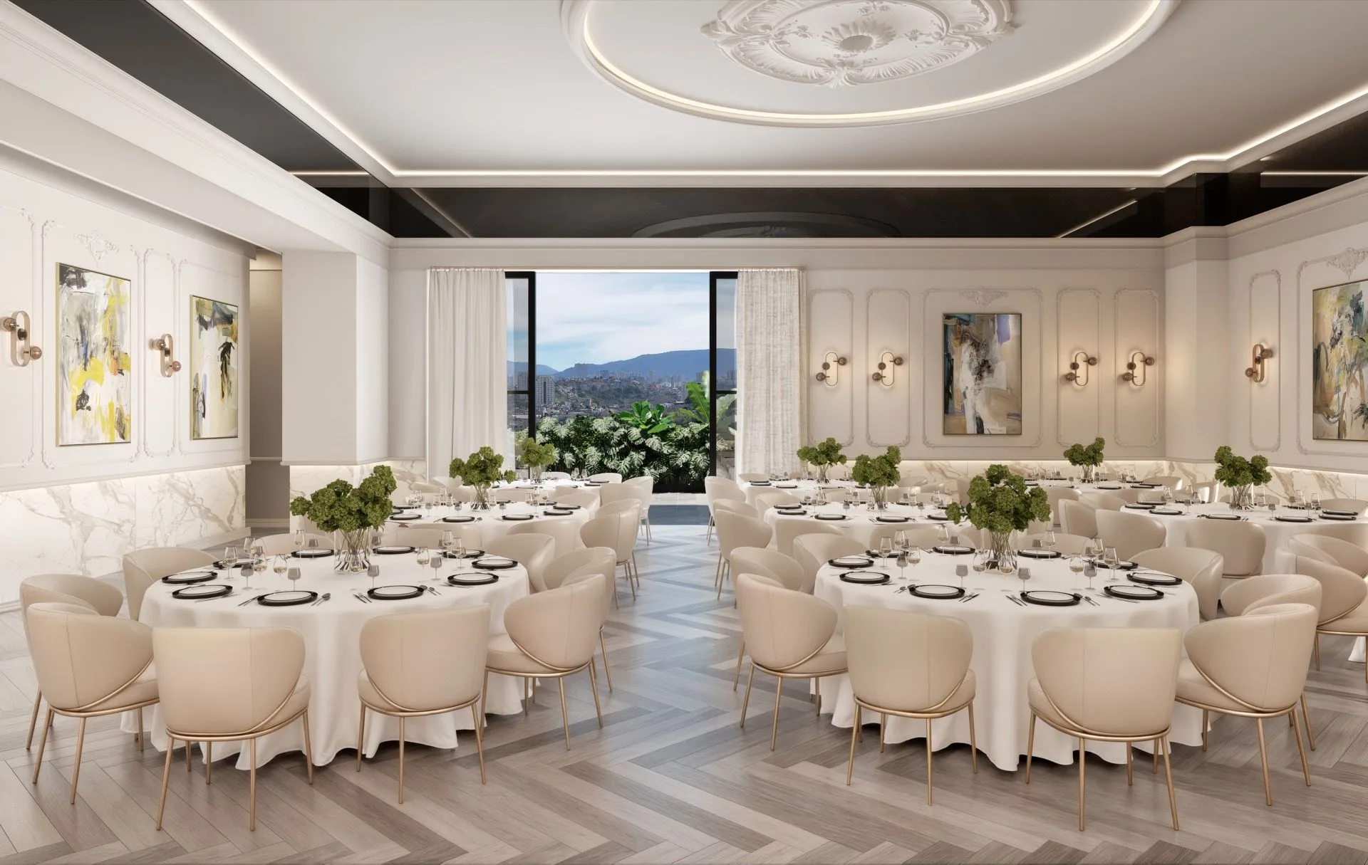 Maison Furnished by ELIE SAAB con interiores de la firma libanesa en Bosque Real, Huixquilucan — foto 19