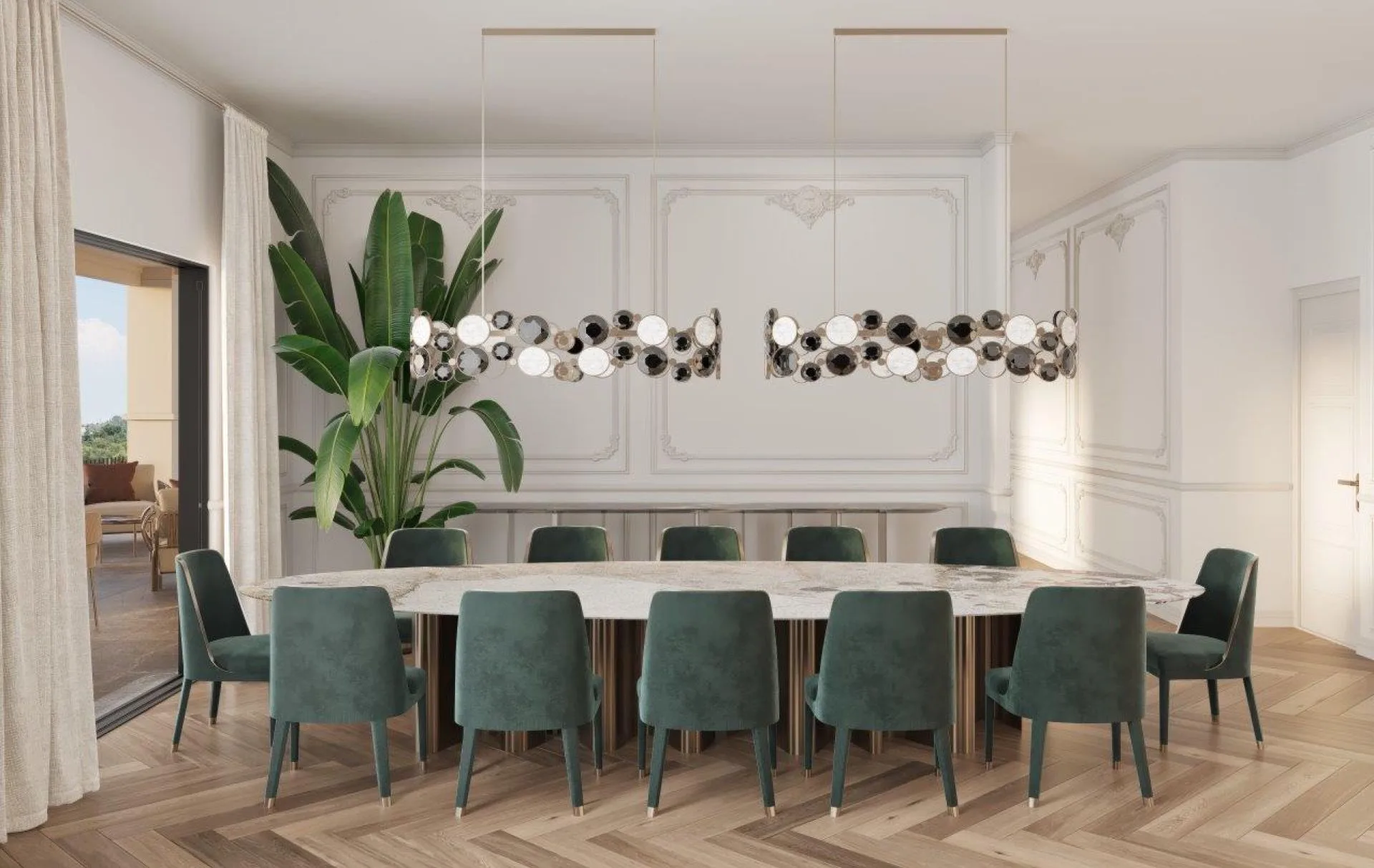 Maison Furnished by ELIE SAAB con interiores de la firma libanesa en Bosque Real, Huixquilucan — foto 9